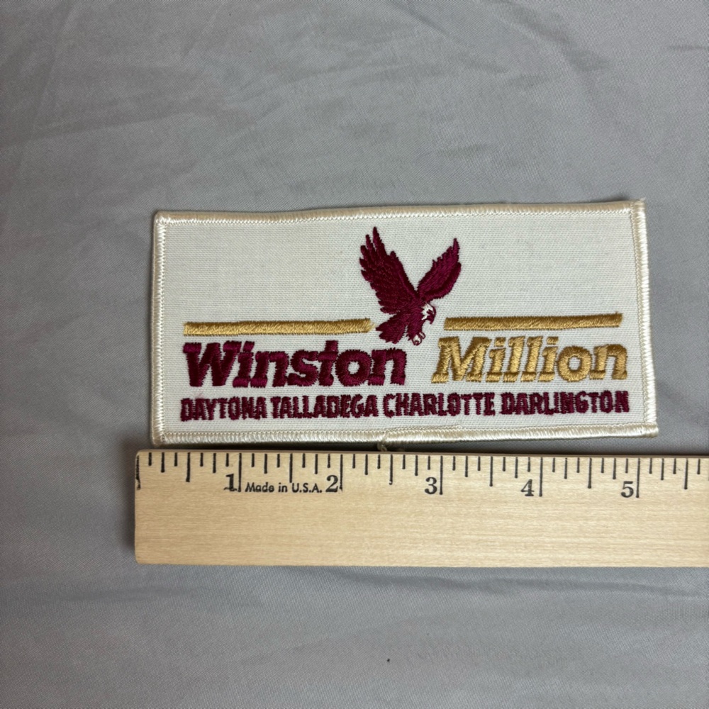 Vintage Winston Million NASCAR Race Patch‎ 80s 90s - Picture 4 of 4